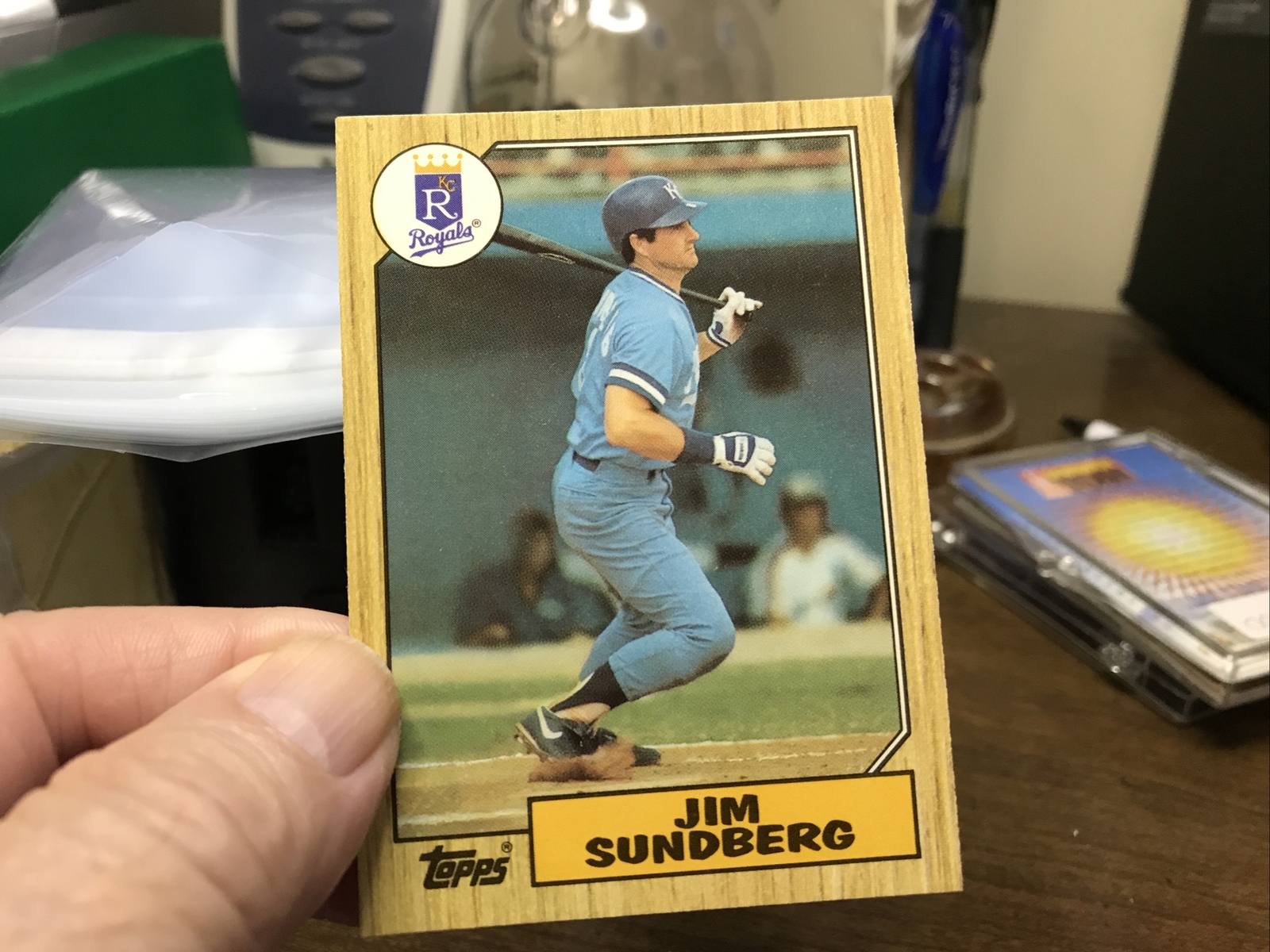 1987 Topps Tiffany Parallel # 190 JIM SUNDBERG