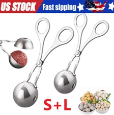 Meatball Maker Spoon Non Stick Thick Stainless Steel Meat Baller Kitchen Utensil