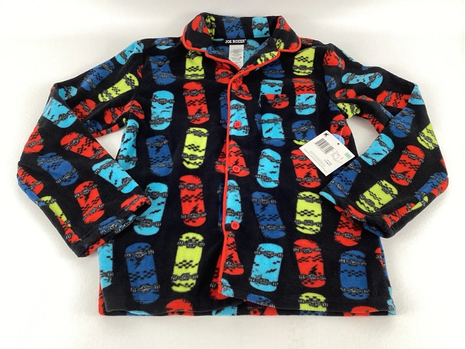 Niños talla Pijama Joe Boxer 6/7 2 piezas Juego de patinetas cálidas pesadas Foto 4 de 4