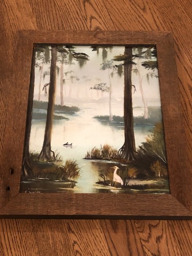 LYNNE PITTARD MORE MAGIC METHODS IN OIL 1984 SERIES FLORIDA EVERGLADES PAINTING - Picture 8 of 22