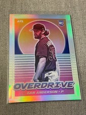 2021 Panini Chronicles Overdrive Silver Holo #14 Ian Anderson Rookie RC