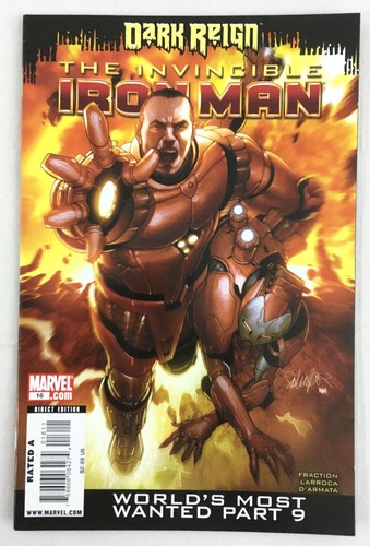 The Invincible Ironman 2008 1St, Series 11 Comic lot Range # 2 to 16 VF/NM - Picture 4 of 5