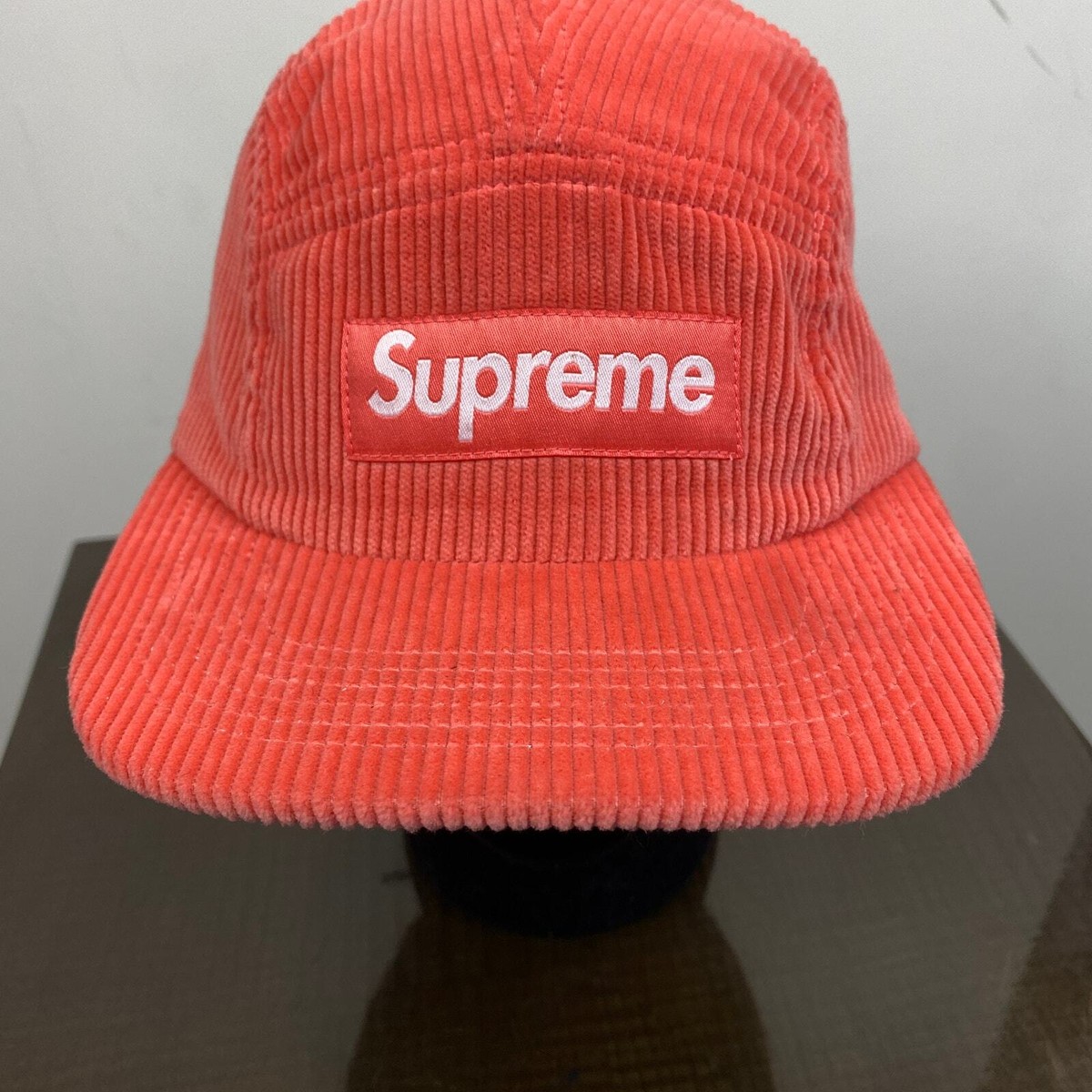 個人装備 Supreme Corduroy Military 5 Panel Cap Supreme Corduroy Camp 5 Panel Hat Leather Strap Adjustable