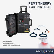 Pemf Magnetic Therapy Machine Pmst Loop Physio Magneto Massager with Pemf Mat