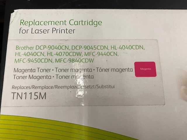 Tóner magenta Xerox TN115M 006R03030 Brother HL-4040CN 4,8 K sellado Foto 2 de 3