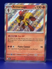 Pokémon TCG - Armarouge - Paldean Fates - Shiny Rare - 115/091 - NM on eBay
