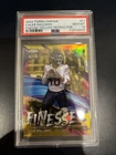 2024 Topps Chrome - Finesse Caleb Williams #F-1 Yellow Refractor /75 (RC)