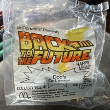 1991 McDonald's Back to the Future Doc's DeLorean Kids Meal Toy