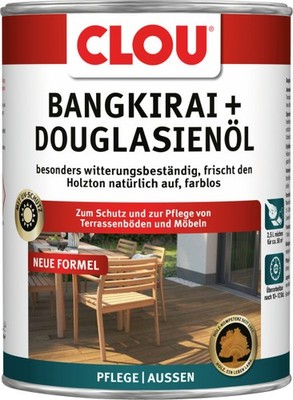 Clou Bangkirai & Douglasien ÖL 2,5 L  Holzschutzlasur