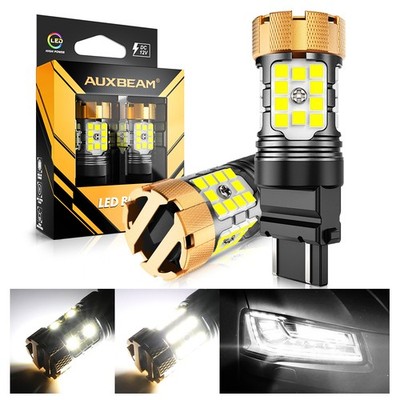 AUXBEAM 3157 3157 T20 LED Reverse Backup Light Bulb Lamp Cool White Super Bright