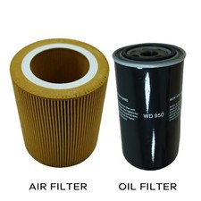 Air Filter+oil Filter For 30HP-16Bar KN22-16 Screw Air Compressor maintenanceKit