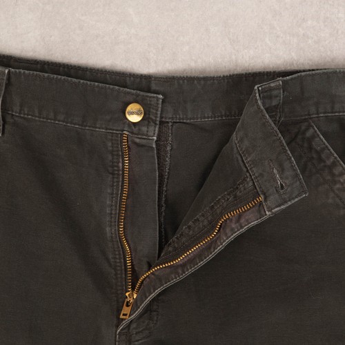 Carhartt Vintage Carpenter Shorts W35 WORKWEAR 36 Men's Washed Black Workwear - Picture 7 of 8