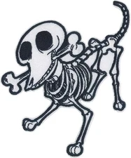 Patch - C&D Visionary - Corpse Bride Scraps 3.9"x4.4" Iron-On Embroidered