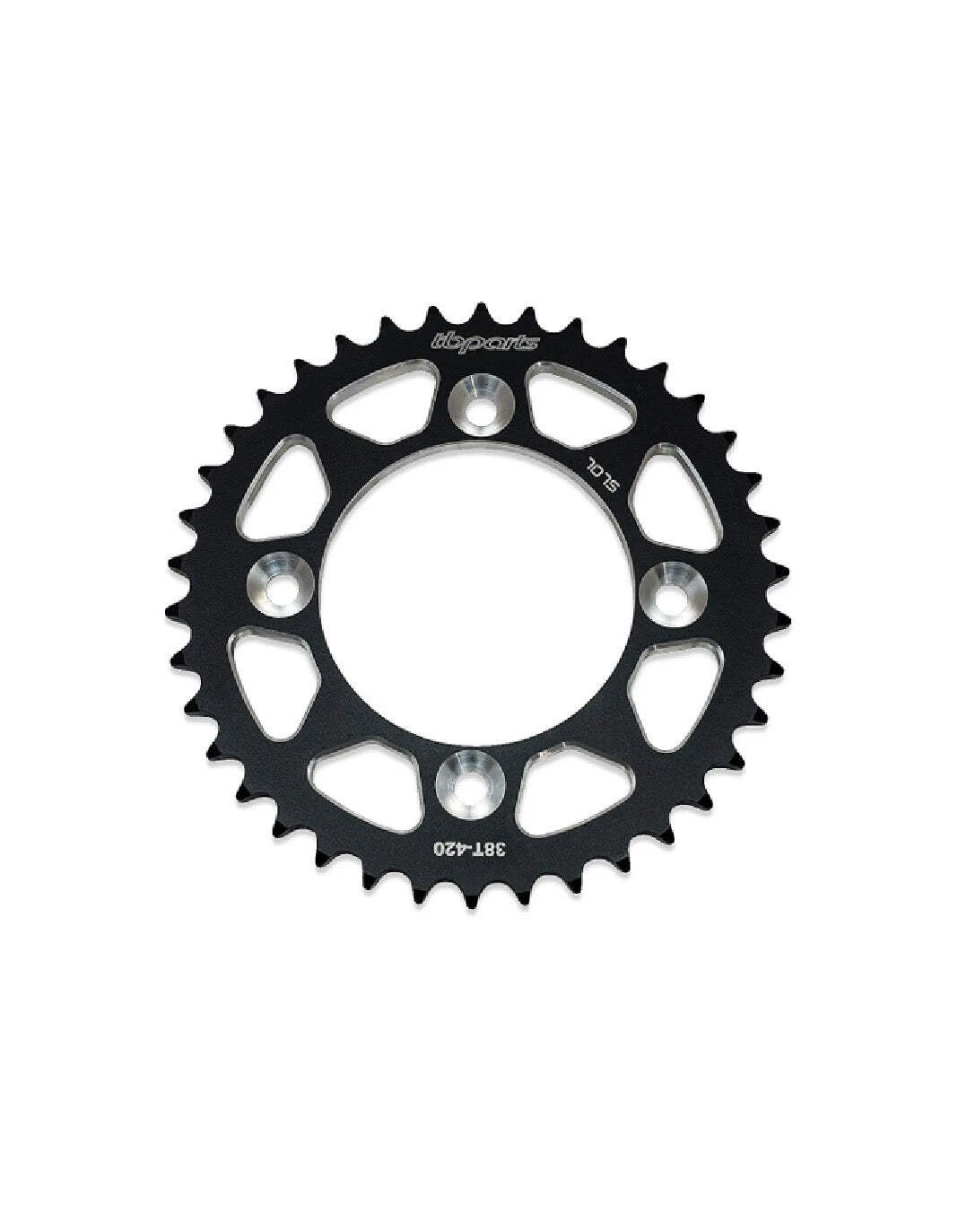TB Parts Rear Sprocket - 38T 7075 CNC Black – CRF110