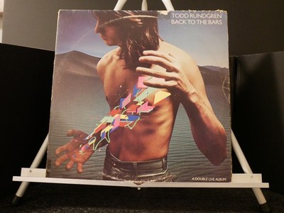 Todd Rundgren Back to the Bars Twin Live LP 1978 Hello its Me/ I Saw the Light
