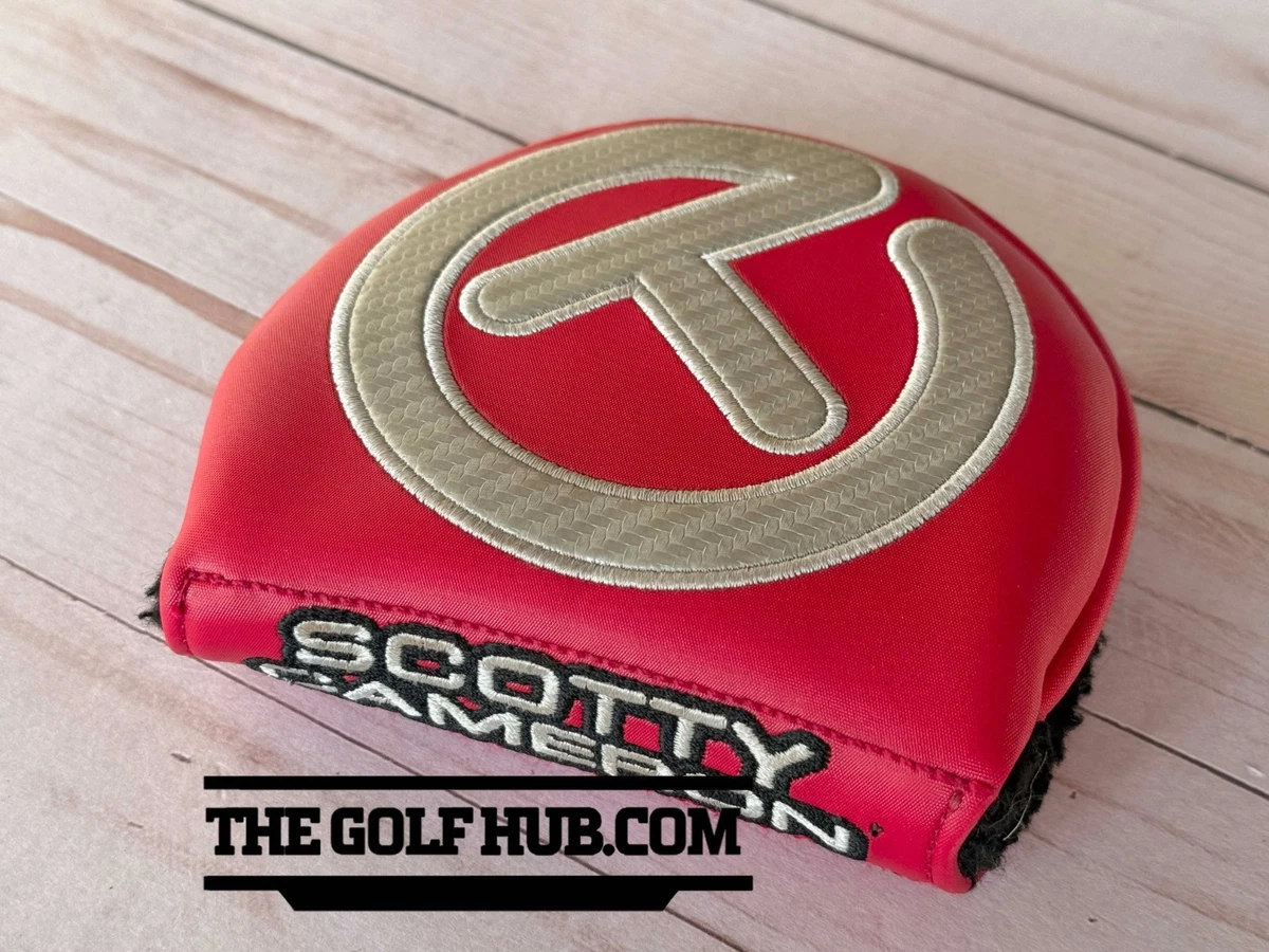 Housse De Putter Scotty Cameron – Hot Head Harry, Maillet, Cuir Noir, T Tour, Neuve
