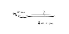 ERNST Abgasrohr 331456 für FORD CONNECT TOURNEO TRANSIT TDCi TDDi