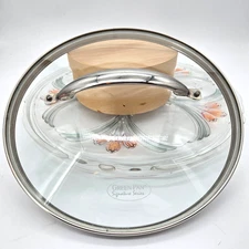 GREEN PAN Replacement Glass Lid 10-Inch Inner Diameter 10.5" OD