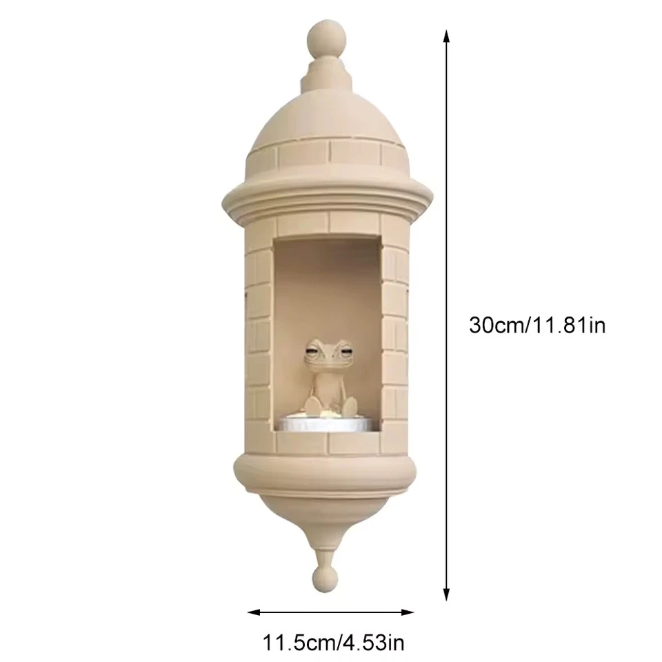 Handmade 3D Printed Frog LED Puerto Rican Garita Wall Coqui Lamp Night Lights - Image 4 of 4