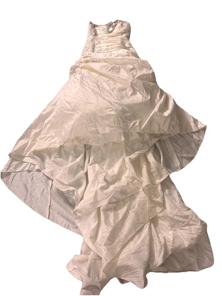 Madeline Mori Lee Wedding Gown  Dress Gown  Strapless Mermaid Gown Couture  4 - Image 2 of 4