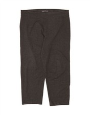 MARKS SPENCER Womens Leggings US 18 2XL Grey Cotton QM04
