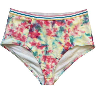 ADORE ME Womens Bottom from Swimsuit L Deep Multicolor New