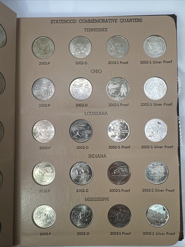 Statehood Washington Quarters 1999-2003 90 Piece Set w/ Silver Proofs & Mints - Picture 7 of 14