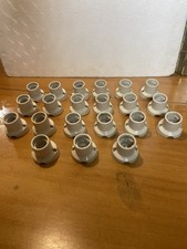 APPLIQUE PORTALAMPADA PORCELLANA VINTAGE INCLINATO INDUSTRIAL DESIGN LAMPADA