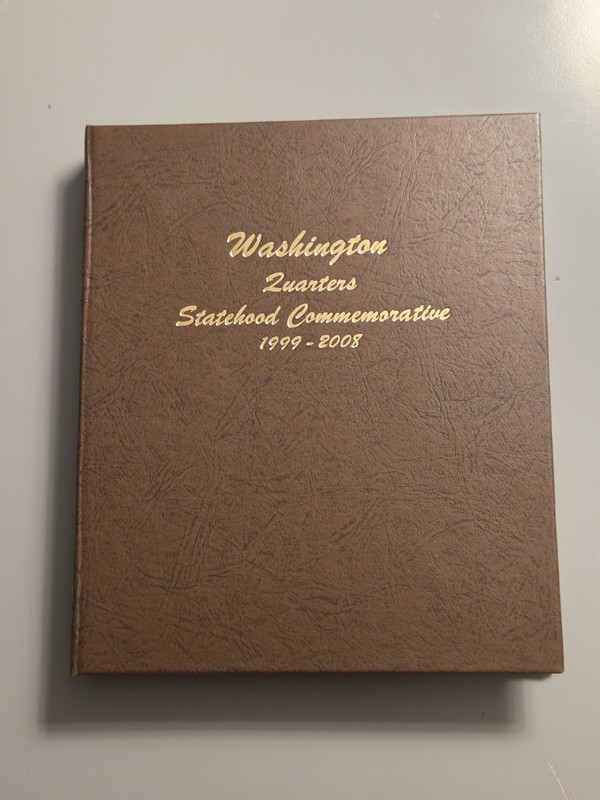 Statehood Quarter Set-100 Coins-Gem Uncirculated-BLAST WHITE