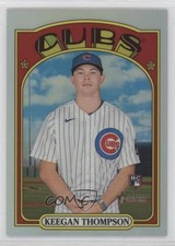 2021 Topps Heritage High Number Chrome Refractor /572 Keegan Thompson #588 4f5