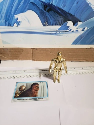 C3PO Removable Limbs vintage star wars with ESB Card