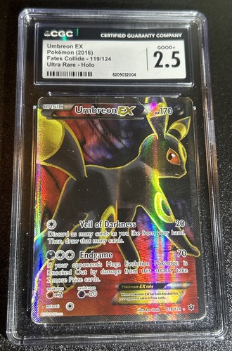 Umbreon-EX graded CGC 2.5 for sale on eBay