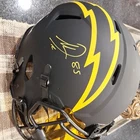 Los Angeles Chargers antonio gates Signed Football Helmet Beckett Authenticated