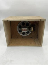 Vintage 8” Vibra-bream High Fidelity Acoustic Products No.2907 With Speaker Box!