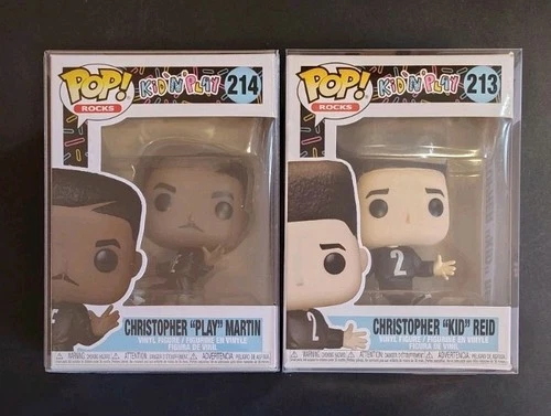 FUNKO POP ROCKS KID 'N PLAY VINYL FIGURES BOTH NEW UNOPENED
