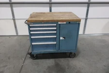 LISTA Mobile Work Bench 5 Drawer + Cabinet 39" x 29" x 37.5"(H)