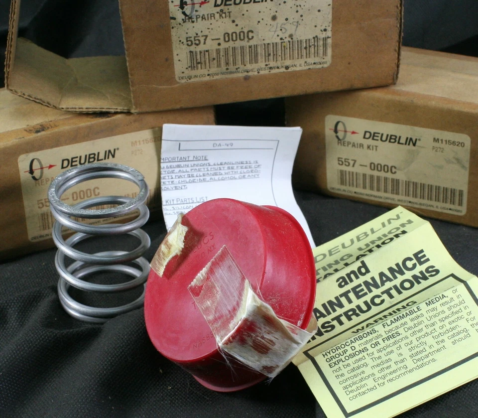 One (1) Deublin 557-000C Repair Kit for Rotary Union 557 Series NEW M115620  A | eBay
