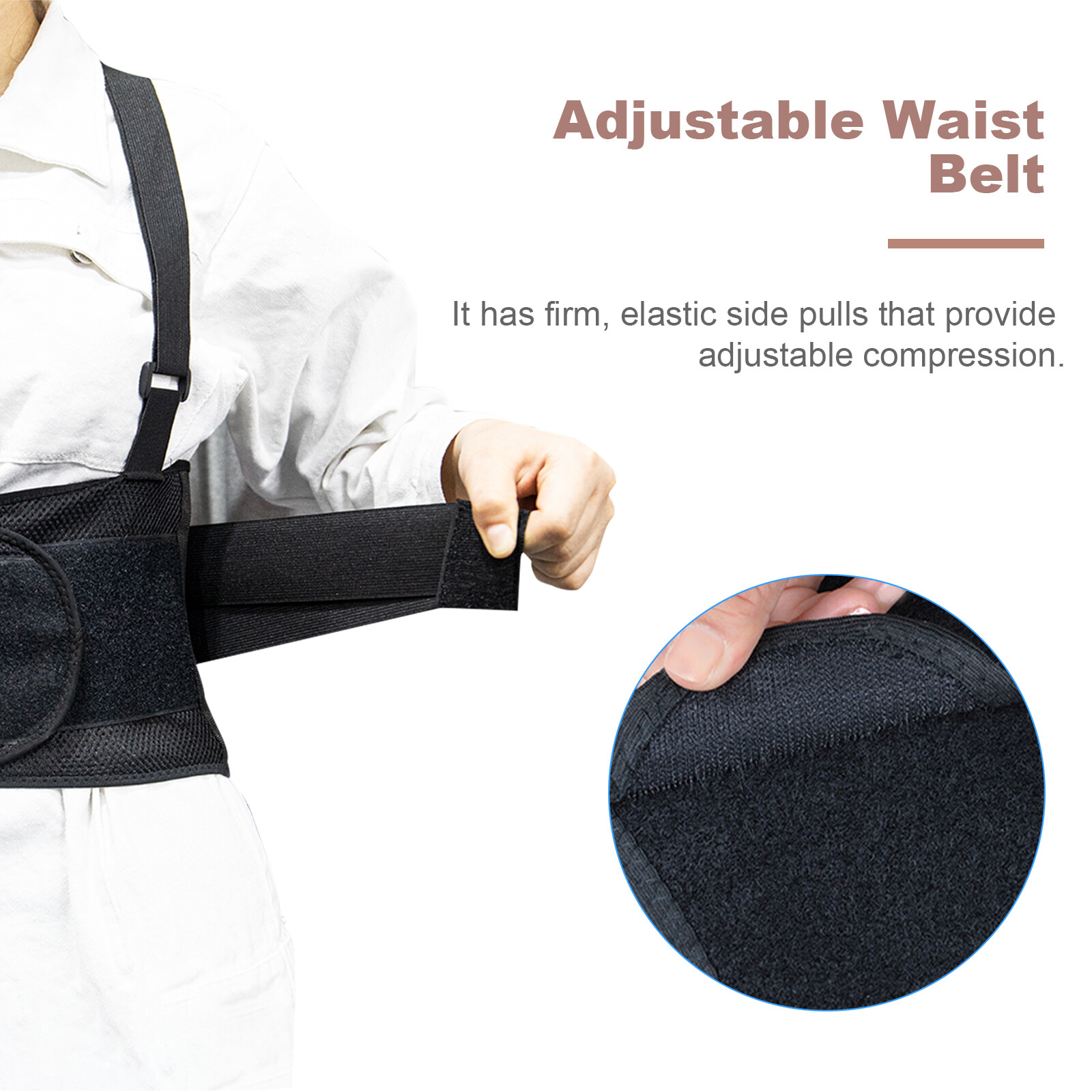 Work Lumbar Brace for Moving Construction Warehouse Heavy Lifting Back