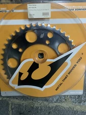 Driven racing chrome sprocket 530 pitch 45t