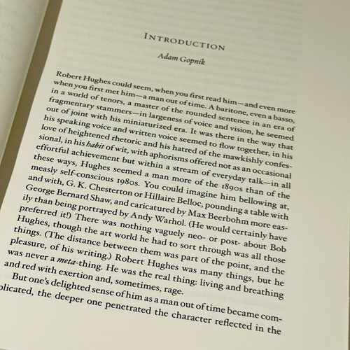 The Spectacle of Skill (Hardcover 2015) Robert Hughes Selected Writings & Memoir - Picture 15 of 22