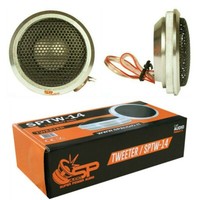 SP Audio SP TW-14 2 SP Audio Tweeter 5,50 Cm Einbau Flach 1 Cm 4 Ohm Auto