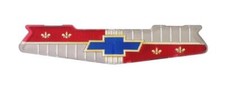 56 Chevy V8 Hood Emblem Trim Parts Brand 1956 Chevrolet New 56 Chevy V8 Hood Emblem Trim Parts Brand 1956 Chevrolet New