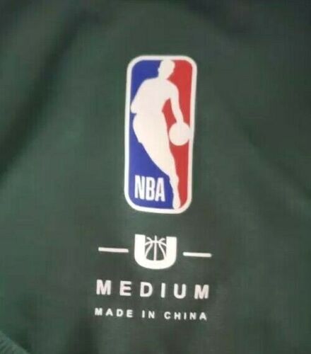 T-shirt da uomo verde performance Milwaukee Bucks NBA Antetokounmpo #34 taglia M, L - Foto 8 di 10