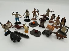 Safari LTD Indians Pilgrims Lot of 20 Jamestown Settlers Powhatan Natives