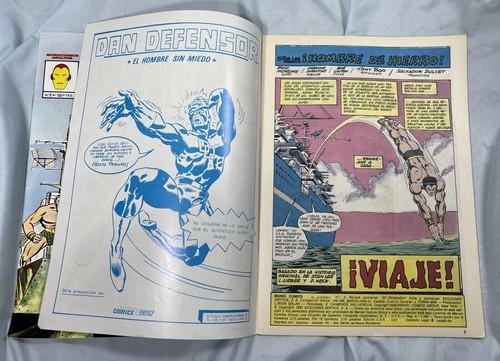 Hombre De Hierro - Iron Man - Issues # 2 & # 3 - Spanish Comic Books - Picture 3 of 4