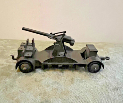 Dinky Toys No. 161B Anti-Aircraft Gun. Pre-war original & nearest