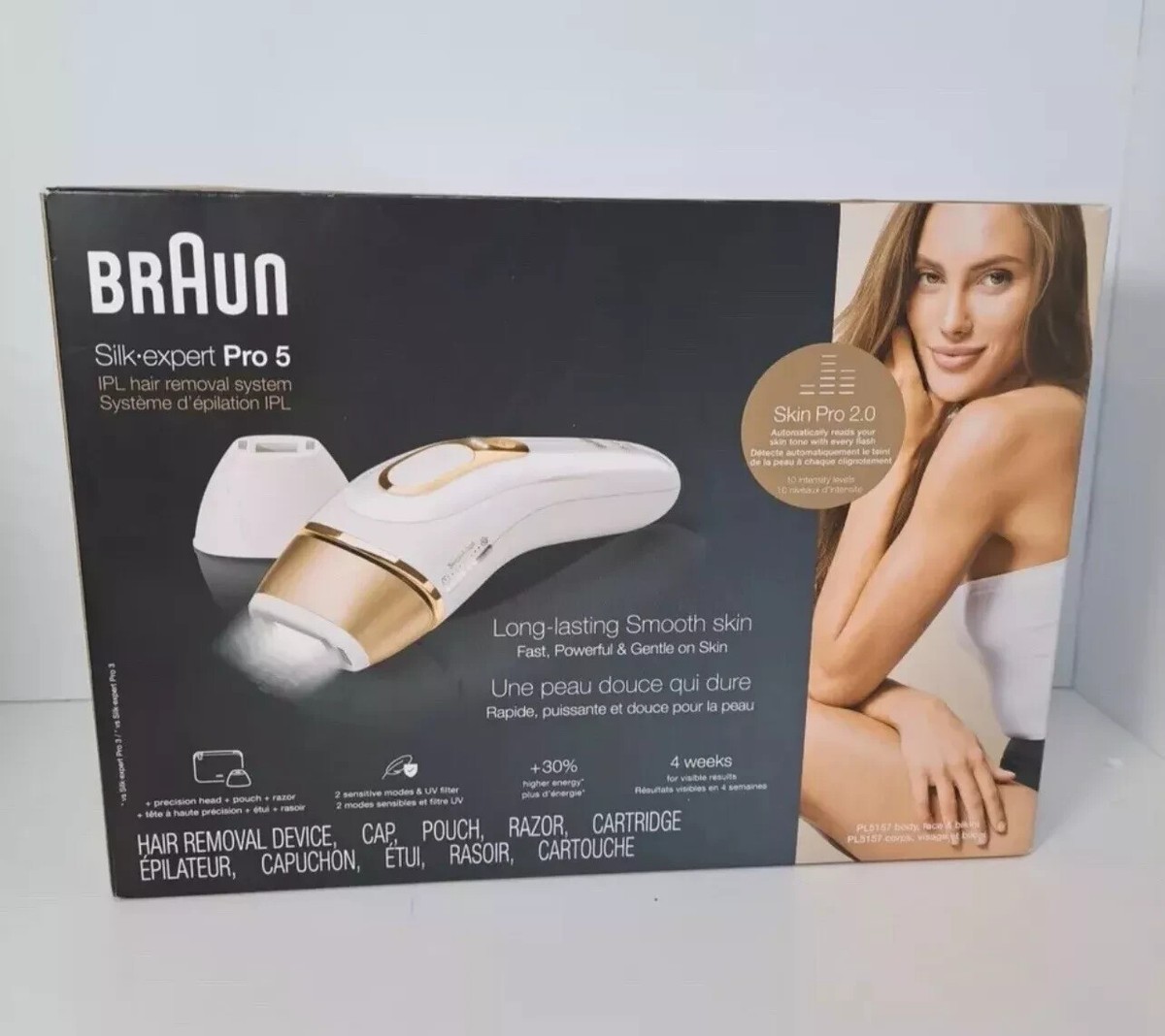 りーちゅBRAUN Silk expert Pro 5 Type 6031 Braun Silk Expert Pro 5 PL5054 /6031 IPL Hair Removal System