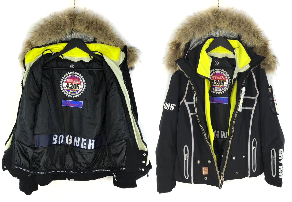 Mauna Kea Bogner Jackets Bogner Mauna Kea мужской черный лыжный