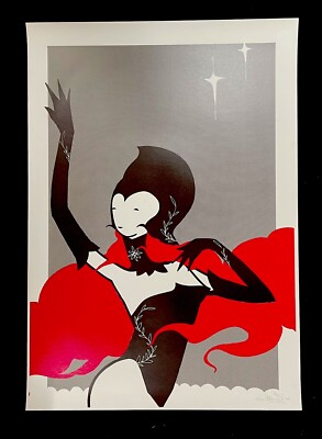 KID ACNE limited edition Silkscreen Print. Edition Of 30 . S/N. Street Art