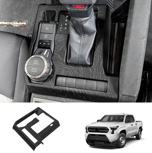 For2025-2024 Toyota Tacoma Car Accessories Gear Shift Panel Cover Gear Knob Trim - Bild 1 von 8